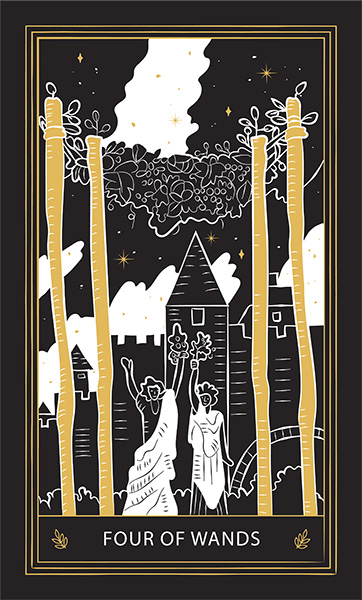 Four of Wands
