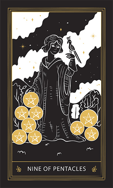 Nine of Pentacles