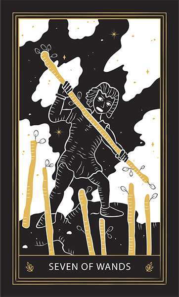 Seven of Wands