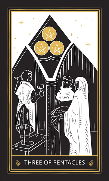 Three of Pentacles